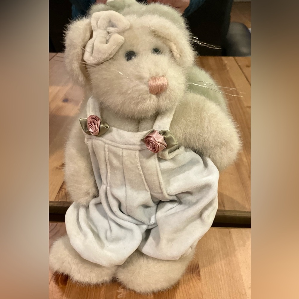NEW Boyds Bears Cream and White Stuffed Animal 12”